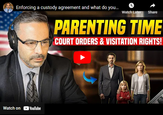 Enforcing a custody agreement and what do you let slide?