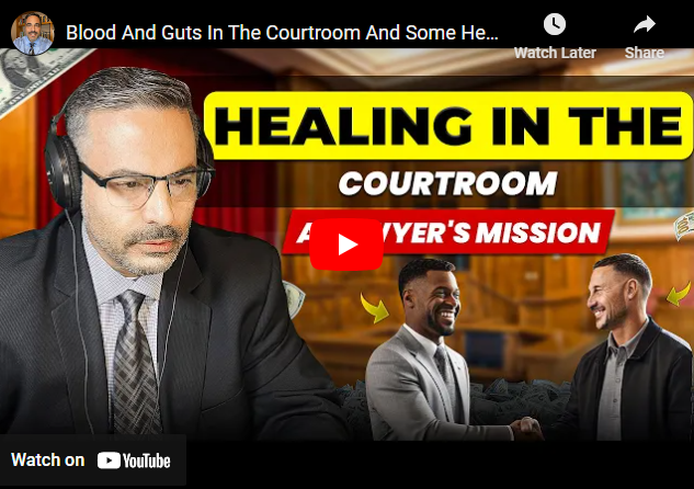 Blood And Guts In The Courtroom And Some Healing